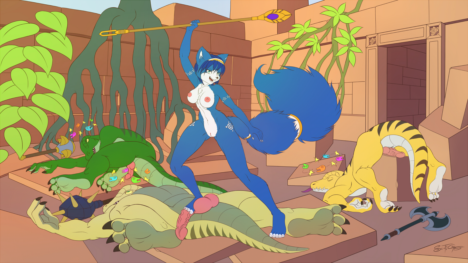 Rule34 – If it exists, there is porn of it / scificat, krystal / 330406