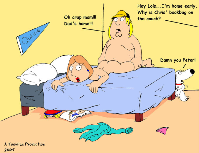 Rule34 – If it exists, there is porn of it / brian griffin, chris griffin, lois griffin / 330708