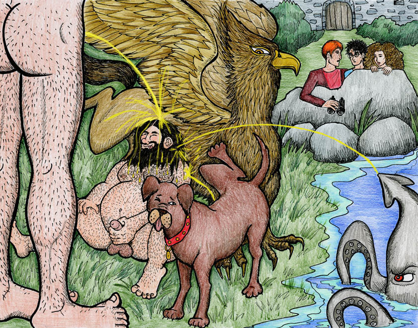 Rule34 – If it exists, there is porn of it / buckbeak, hagrid, hermione granger / 330771