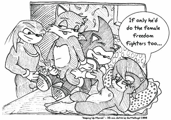 Rule34 – If it exists, there is porn of it / battle angel, knuckles the echidna, sally acorn, sonic the hedgehog, tails / 331035