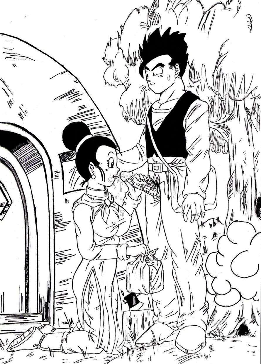 Rule34 – If it exists, there is porn of it / chichi, son gohan / 331476