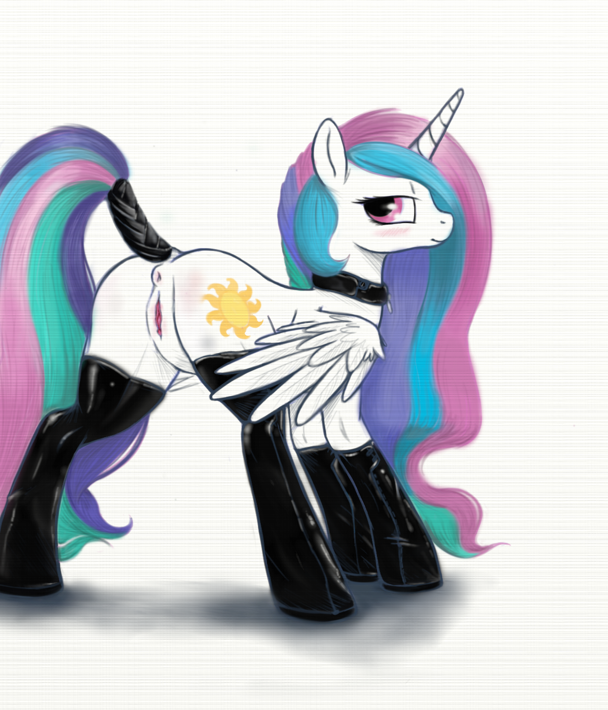 Rule34 – If it exists, there is porn of it / rhythmlines, princess celestia (mlp) / 331761