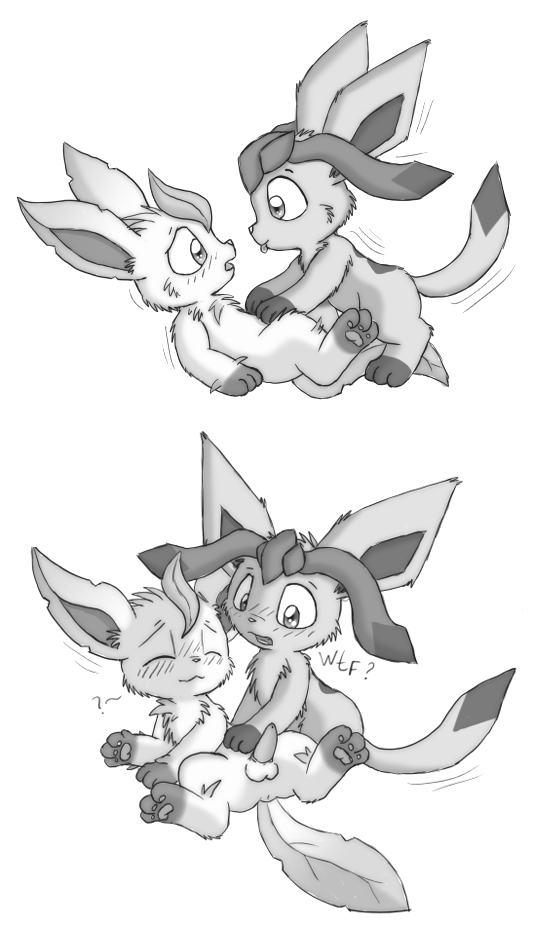 Rule34 – If it exists, there is porn of it / route9, eeveelution, glaceon, leafeon / 332539