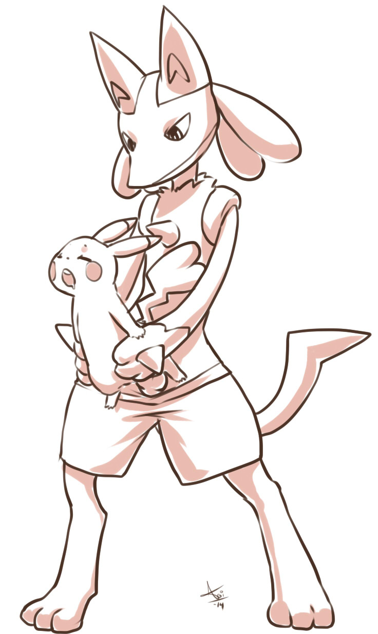 Rule34 – If it exists, there is porn of it / aogami, lucario, pikachu / 332627