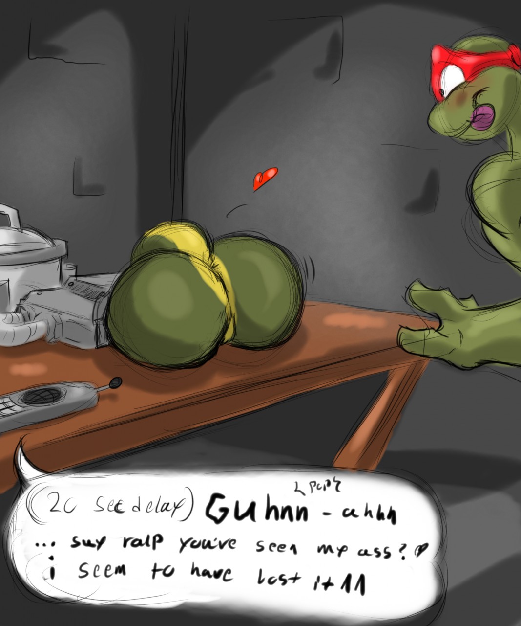 Rule34 – If it exists, there is porn of it / shinysteel, mona lisa (tmnt), raphael / 333266