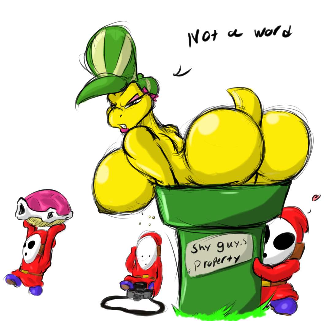 Rule34 – If it exists, there is porn of it / shinysteel, kylie koopa, shy guy / 333648