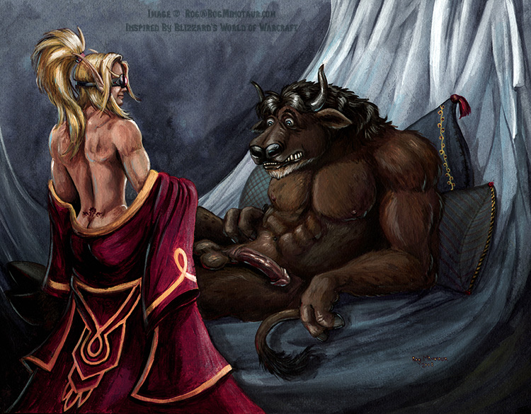 Rule34 – If it exists, there is porn of it / rog minotaur, blood elf, tauren / 334693