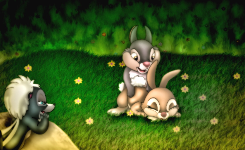 Rule34 – If it exists, there is porn of it / flower (bambi), thumper / 334723