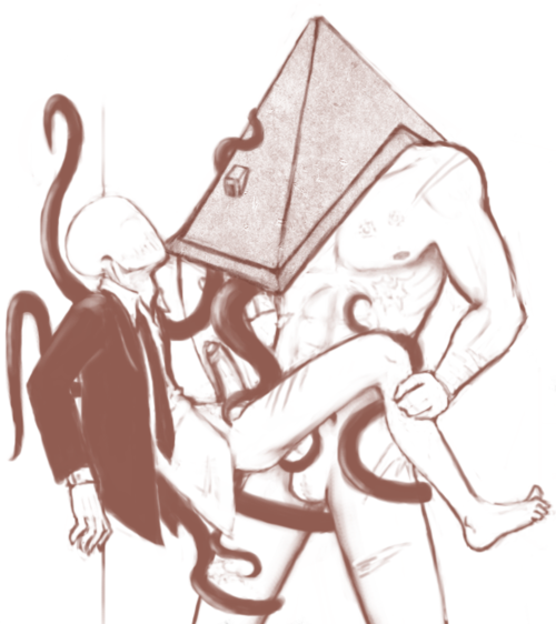 Rule34 – If it exists, there is porn of it / pyramid head, slenderman / 335087