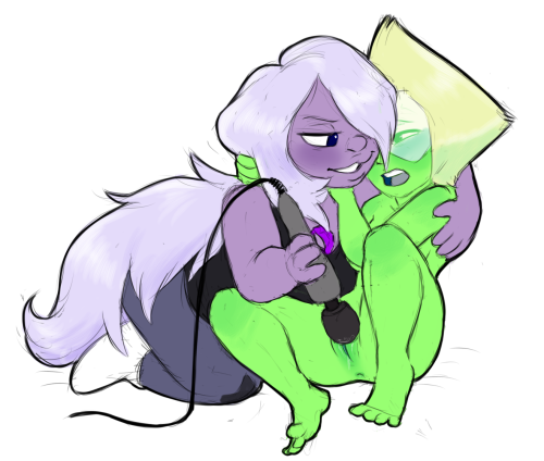 Rule34 – If it exists, there is porn of it / amethyst (steven universe), peridot (steven universe) / 336414