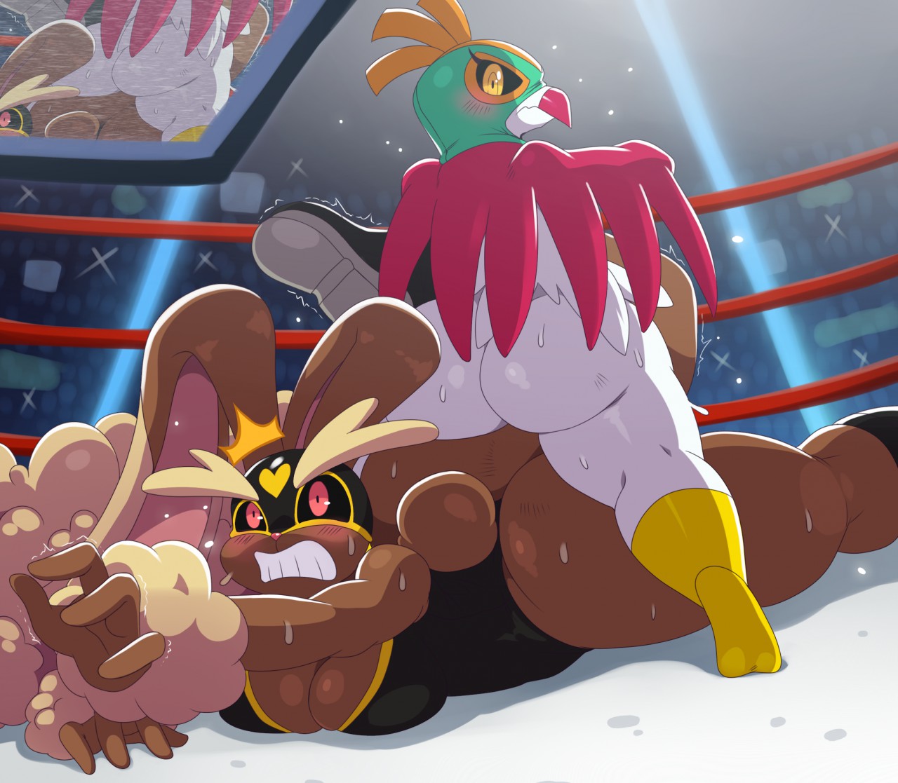 Rule34 – If it exists, there is porn of it / sssonic2, hawlucha, lopunny / 336727