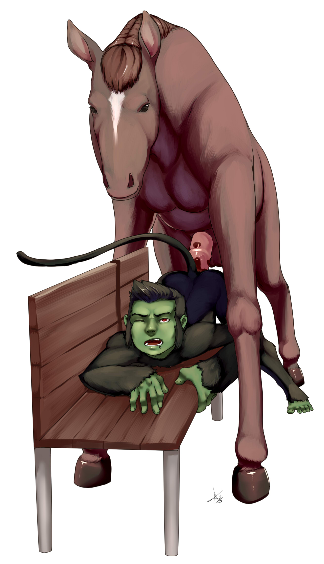 Rule34 – If it exists, there is porn of it / aogami, beast boy / 336941