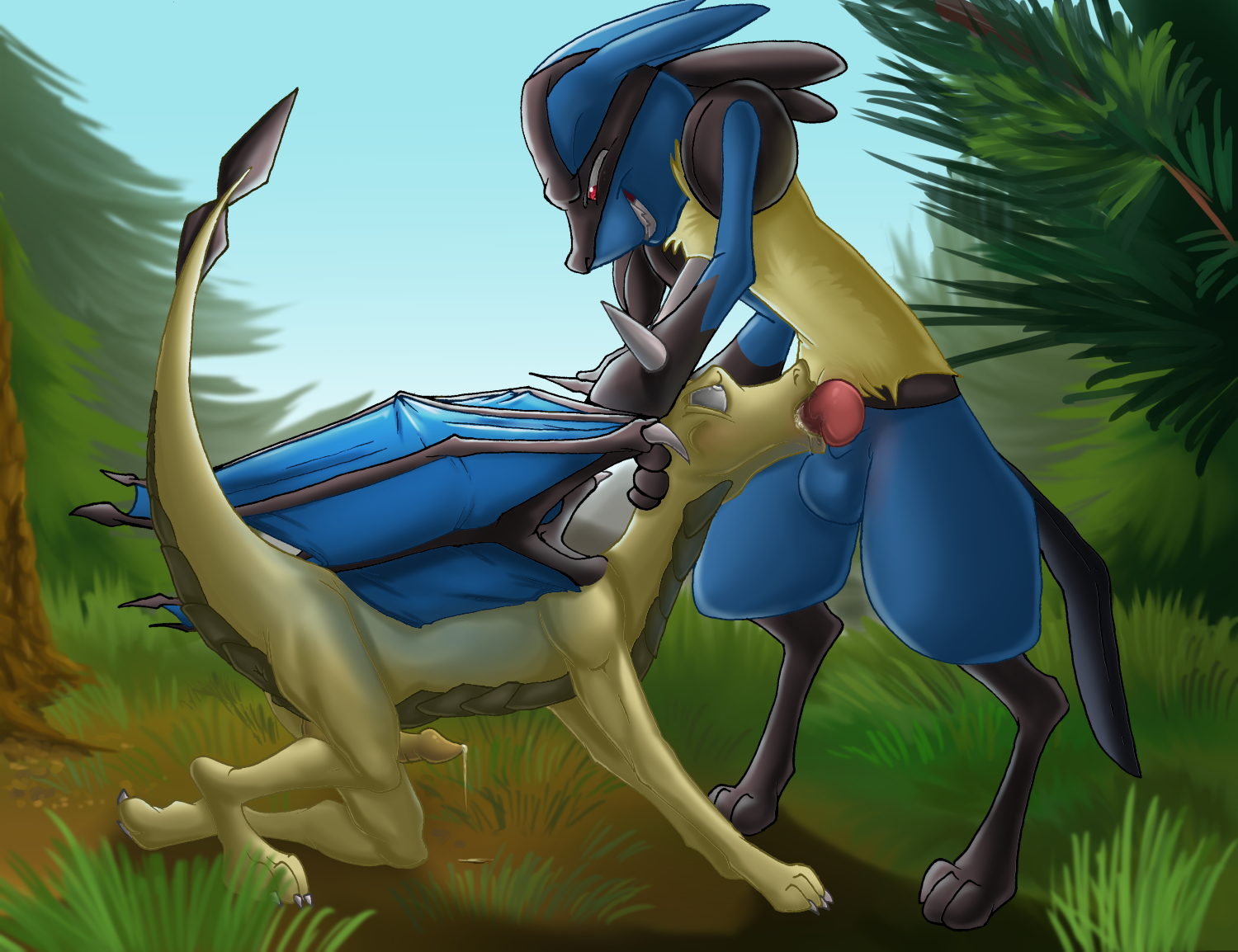 Rule34 – If it exists, there is porn of it / fuf, lucario / 336944