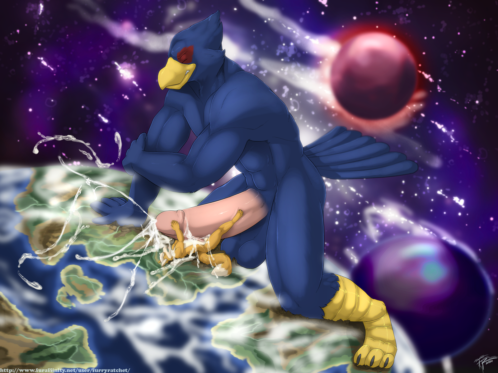 Rule34 – If it exists, there is porn of it / furryratchet, falco lombardi, fox mccloud / 337472