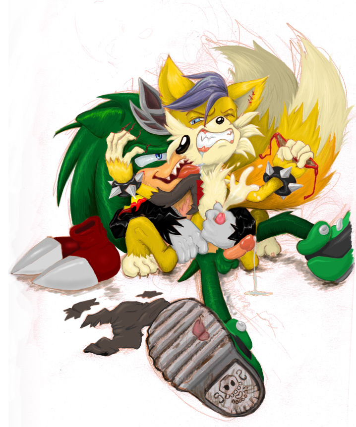 Rule34 – If it exists, there is porn of it / zoomswish, big, miles (anti-tails), scourge the hedgehog / 337956