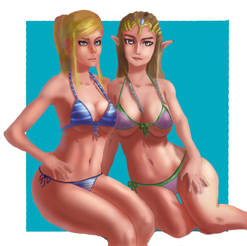 Rule34 – If it exists, there is porn of it / princess zelda, samus aran / 338352