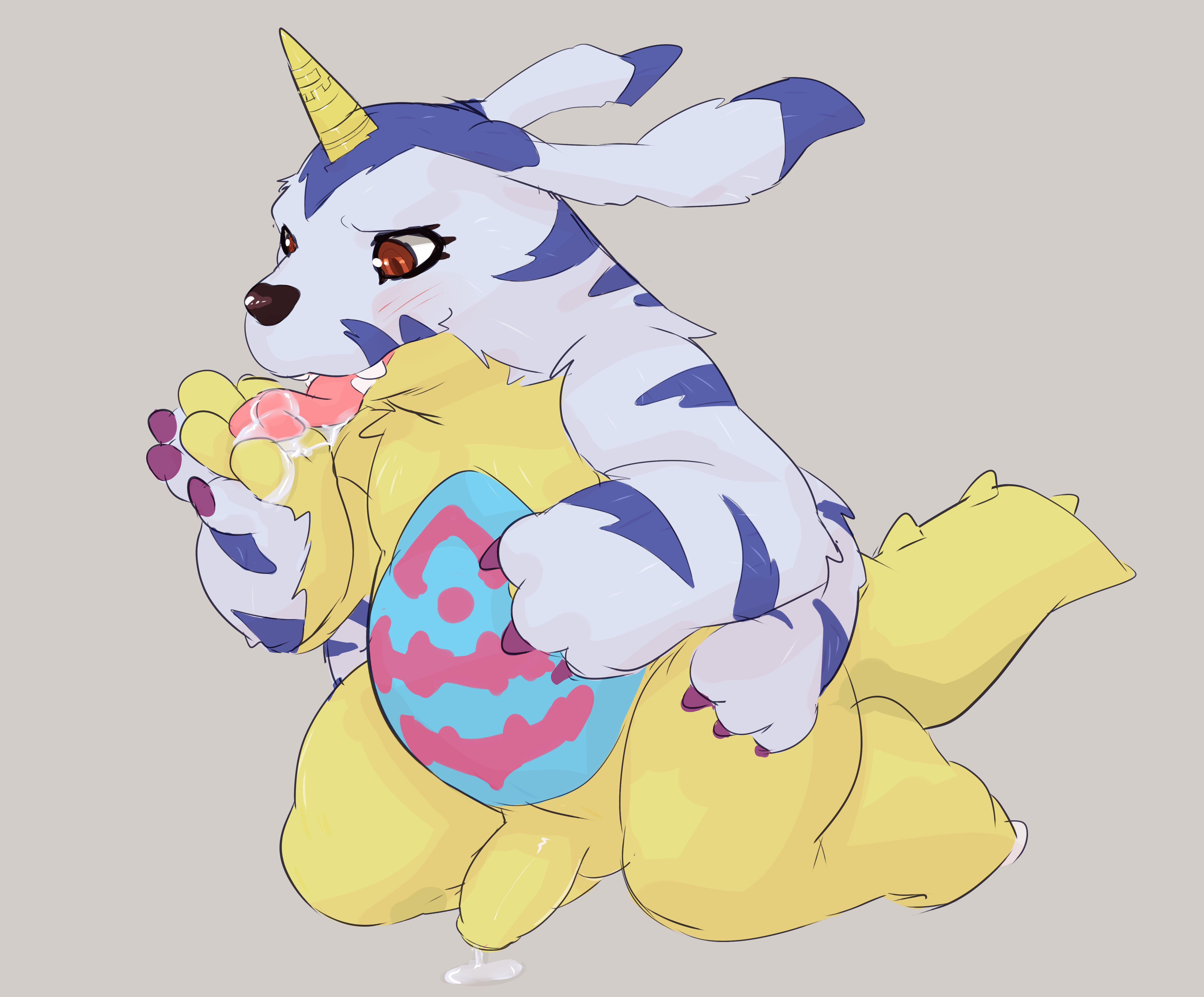 Rule34 – If it exists, there is porn of it / seth-iova, gabumon / 338532