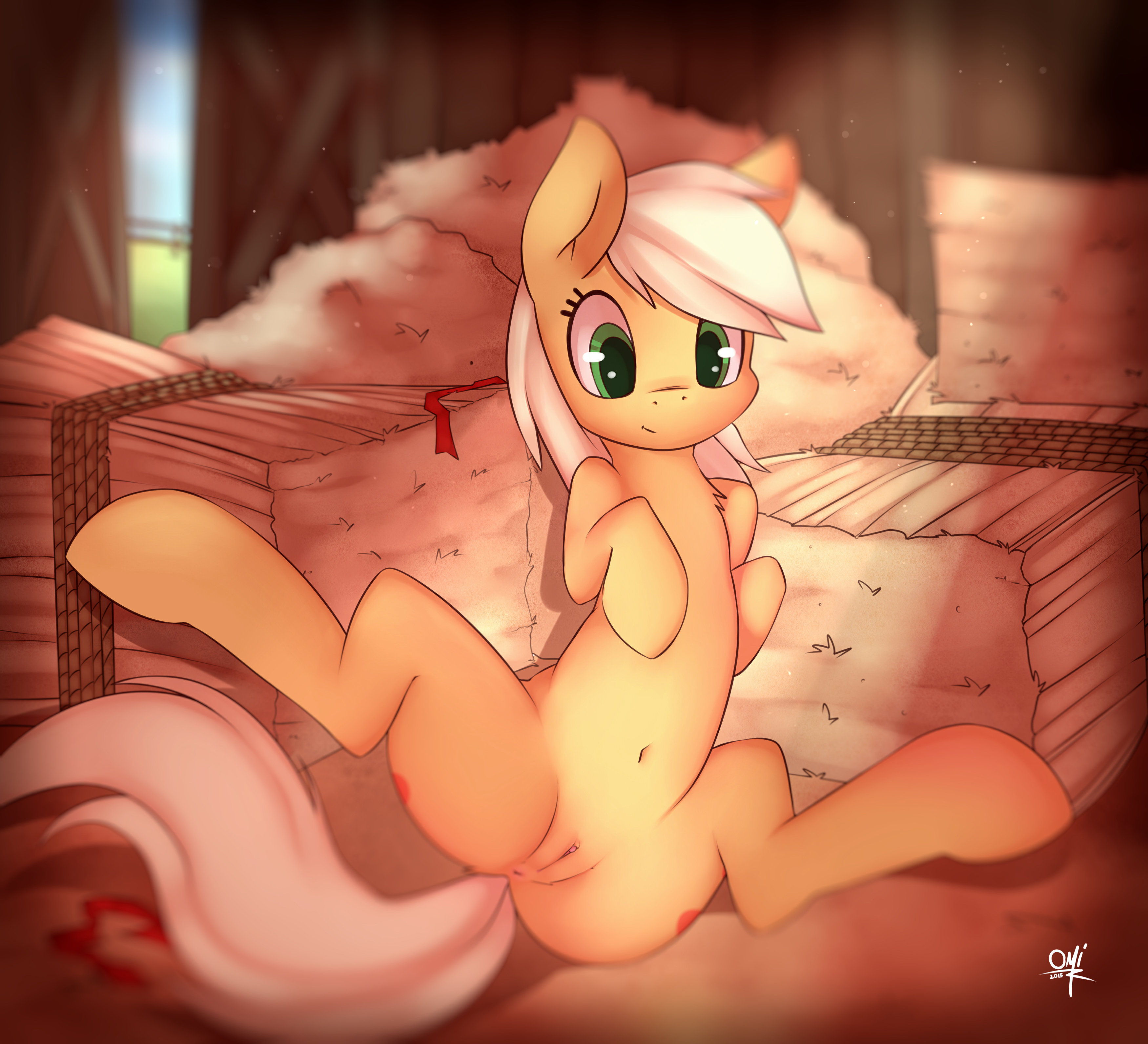 Rule34 – If it exists, there is porn of it / omiart, applejack (mlp) / 339068
