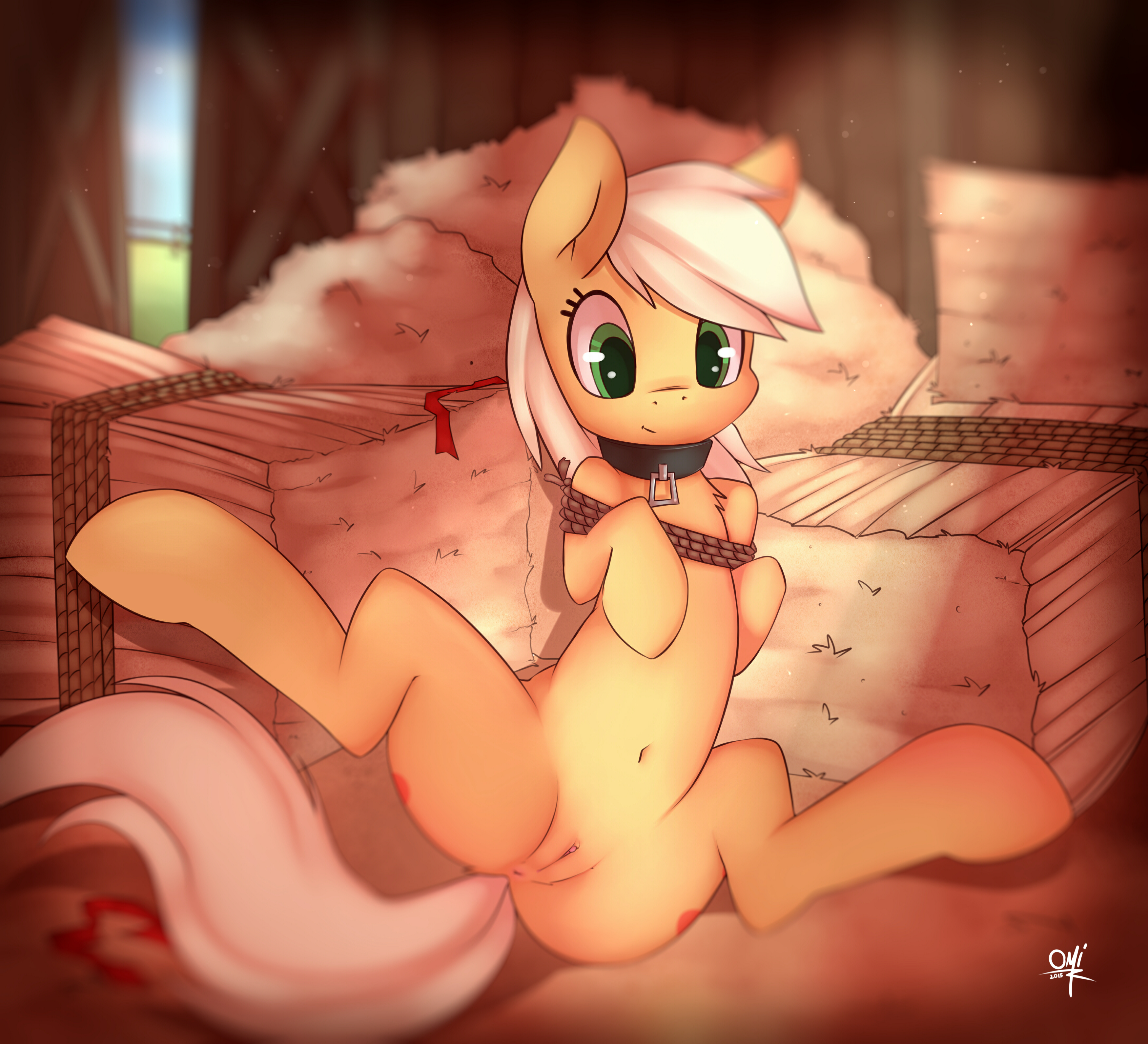 Rule34 – If it exists, there is porn of it / omiart, applejack (mlp) / 339111