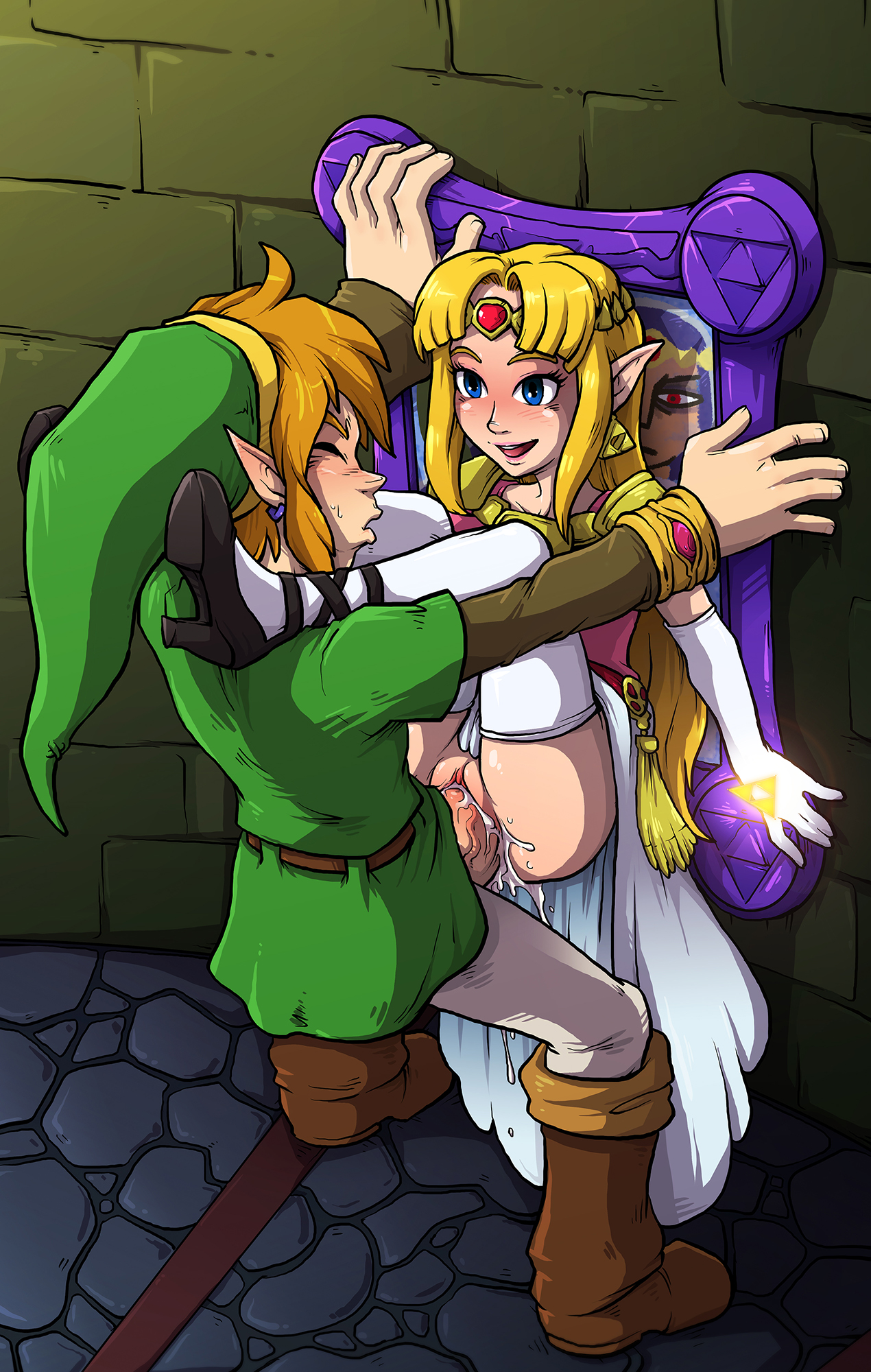 Rule34 – If it exists, there is porn of it / sparrow, link, princess zelda / 339204