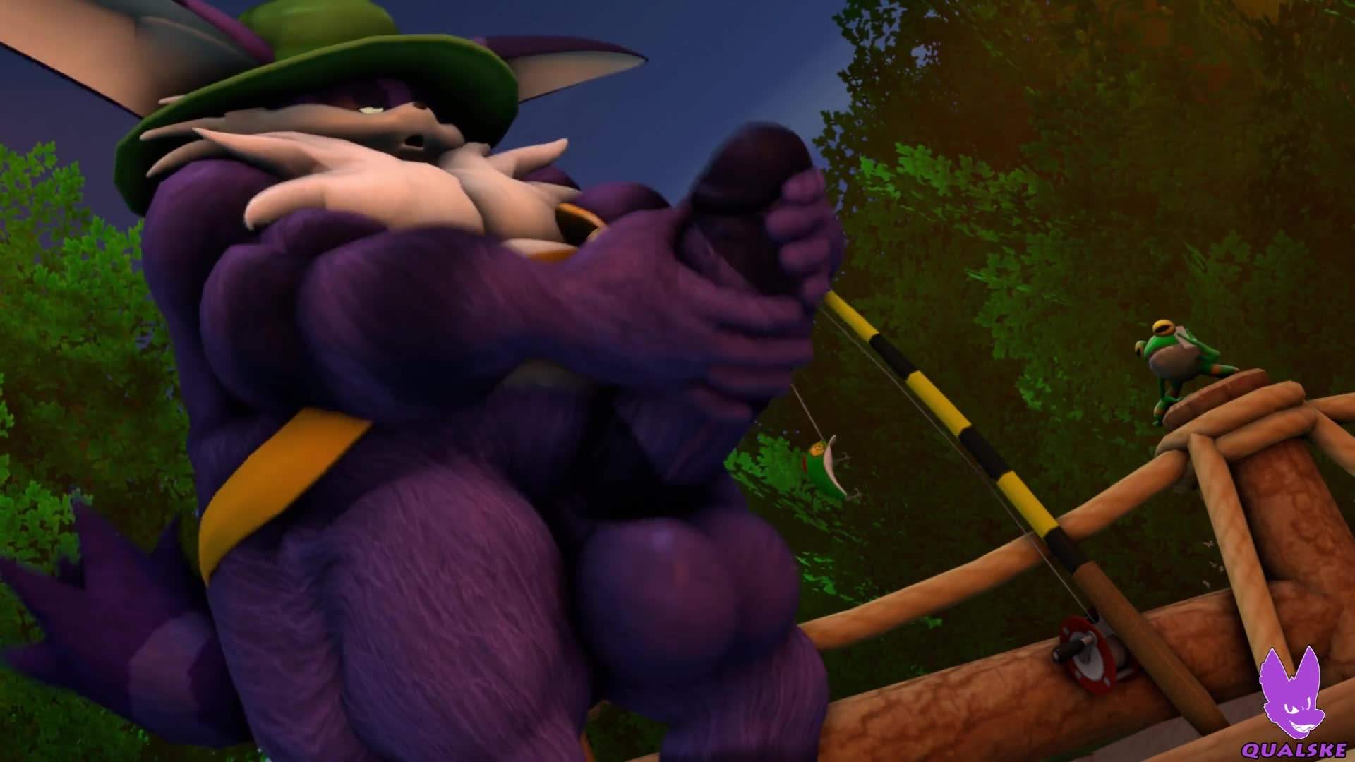 Rule34 – If it exists, there is porn of it / qualske98, big the cat, froggy (sonic) / 8712246