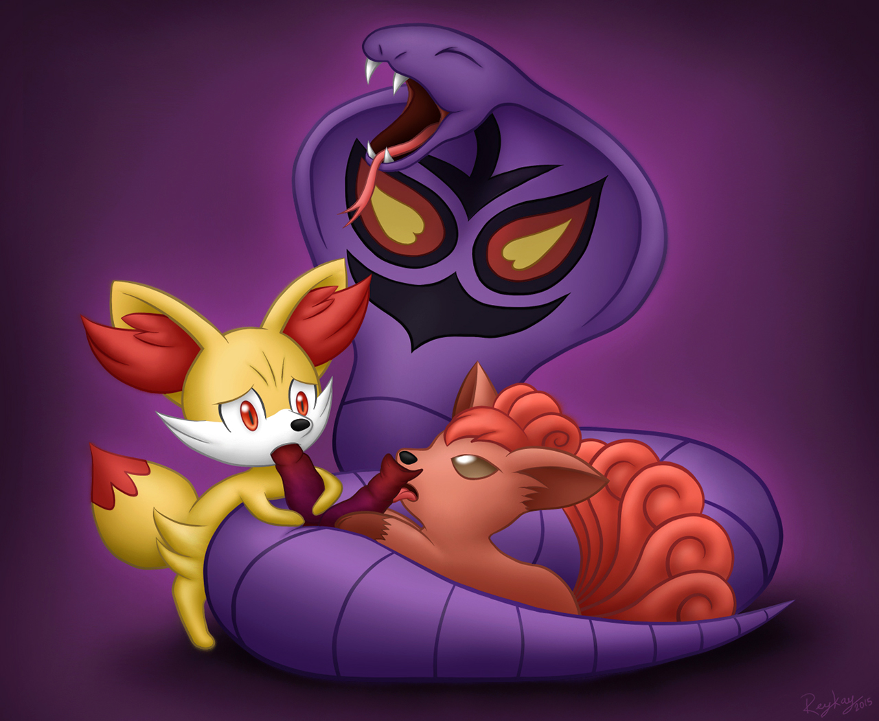 Rule34 – If it exists, there is porn of it / reykay, arbok, fennekin, vulpix / 339869