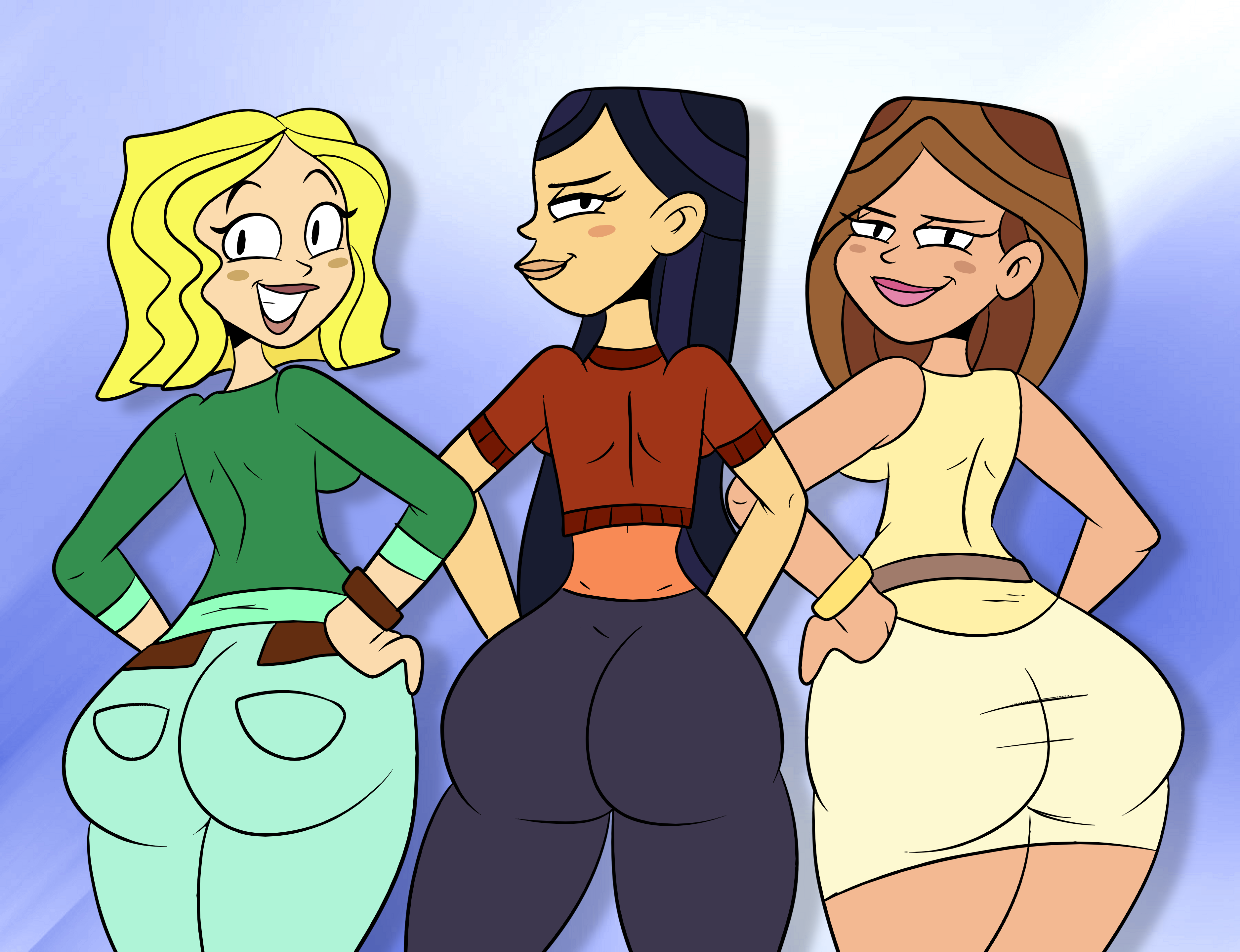 Rule34 – If it exists, there is porn of it / scobionicle99, carrie (total drama), emma (tdi), taylor (tdi) / 340184
