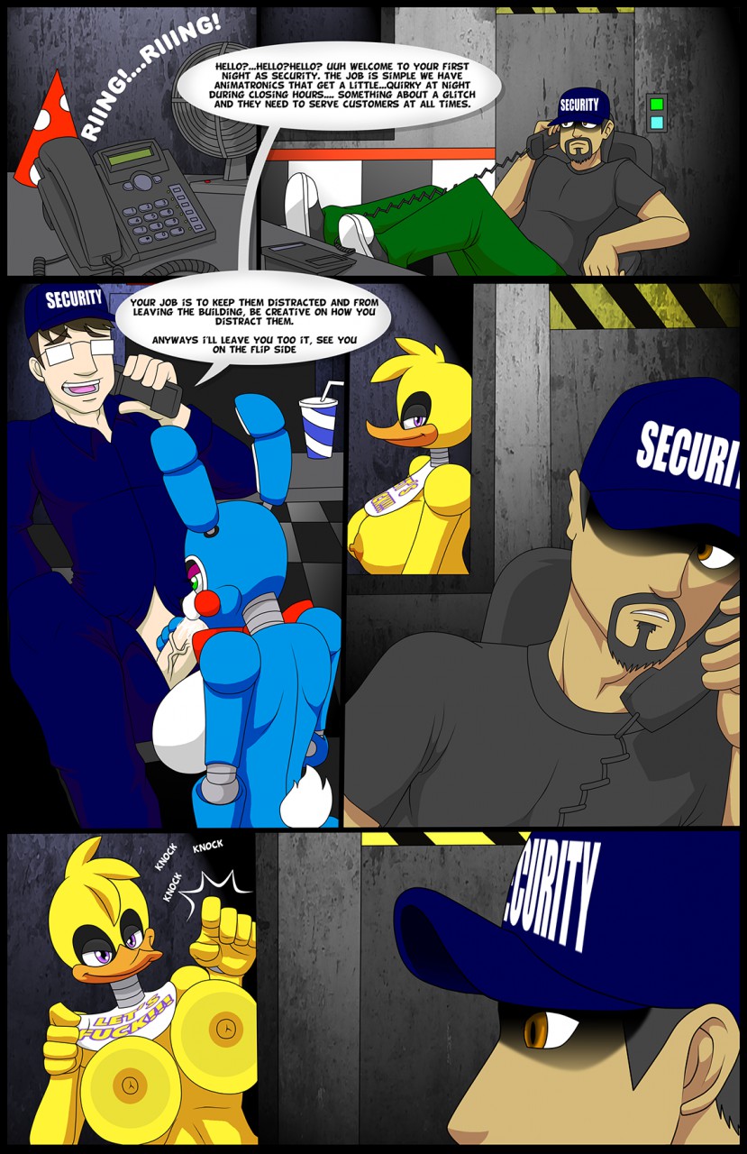 Rule34 – If it exists, there is porn of it / thegeckodemon, thegeckoninja, chica (fnaf), jeremy fitzgerald, mike schmidt, toy bonnie (fnaf) / 340296