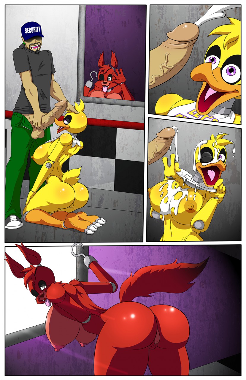 Rule34 – If it exists, there is porn of it / thegeckodemon, thegeckoninja, chica (fnaf), foxy (fnaf), mike schmidt / 340546