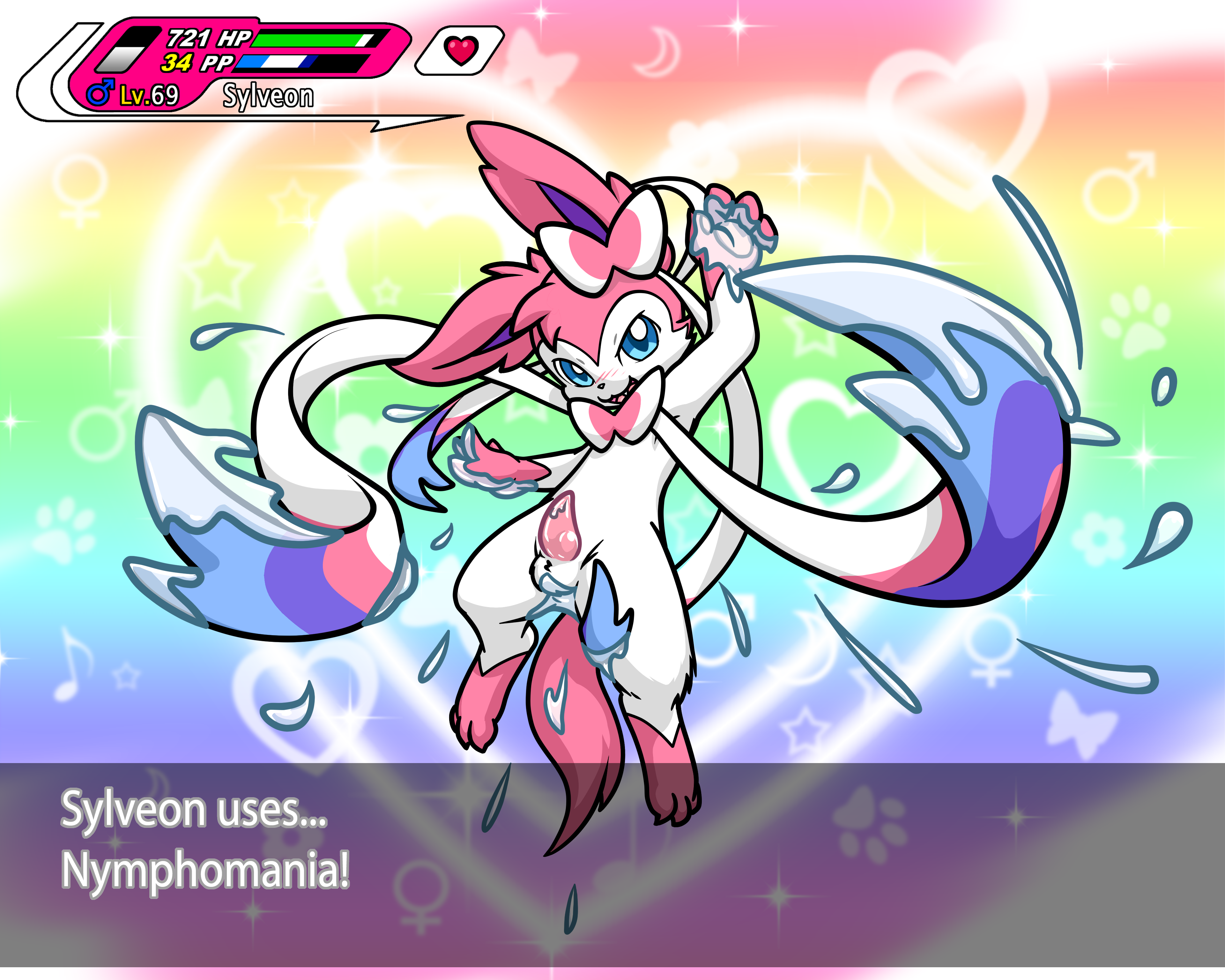 Rule34 – If it exists, there is porn of it / twotails, eeveelution, sylveon / 340640