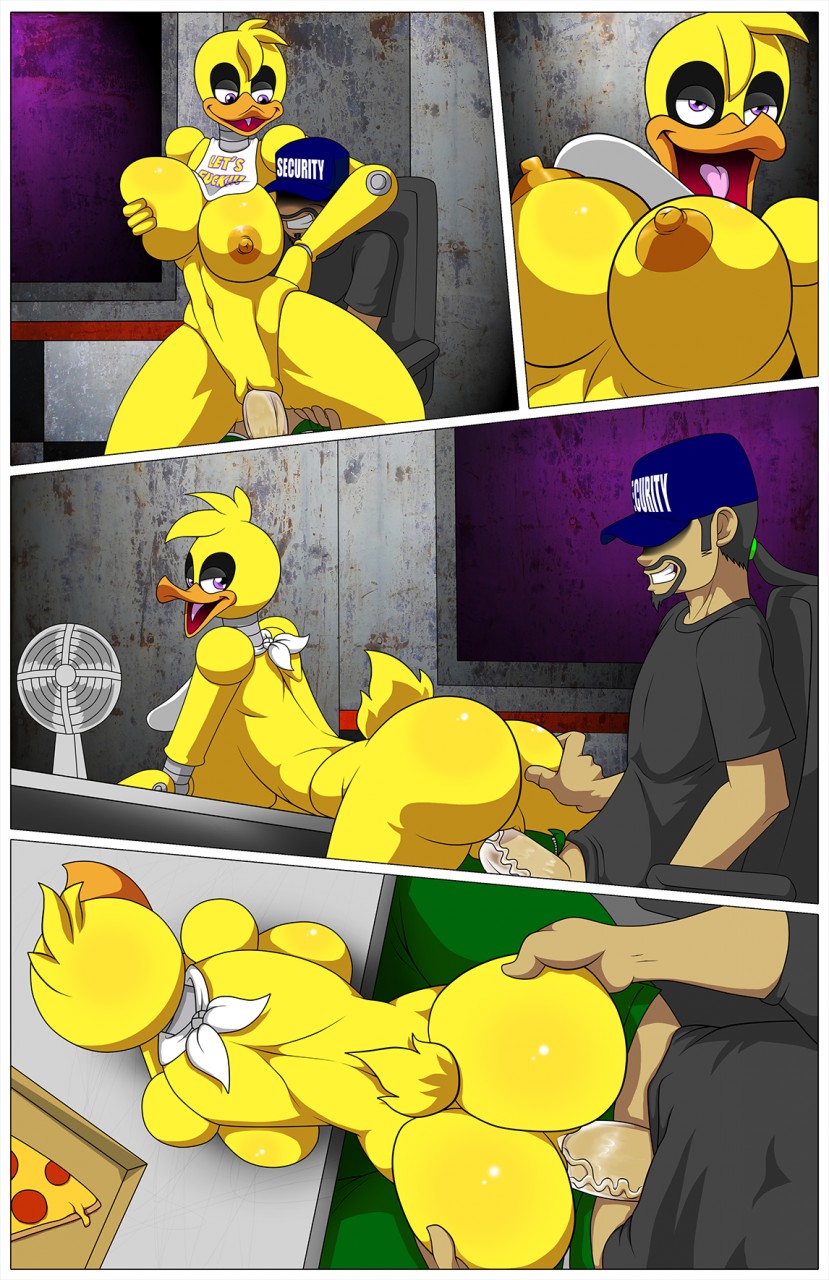 Rule34 – If it exists, there is porn of it / thegeckodemon, thegeckoninja, chica (fnaf), mike schmidt / 340664