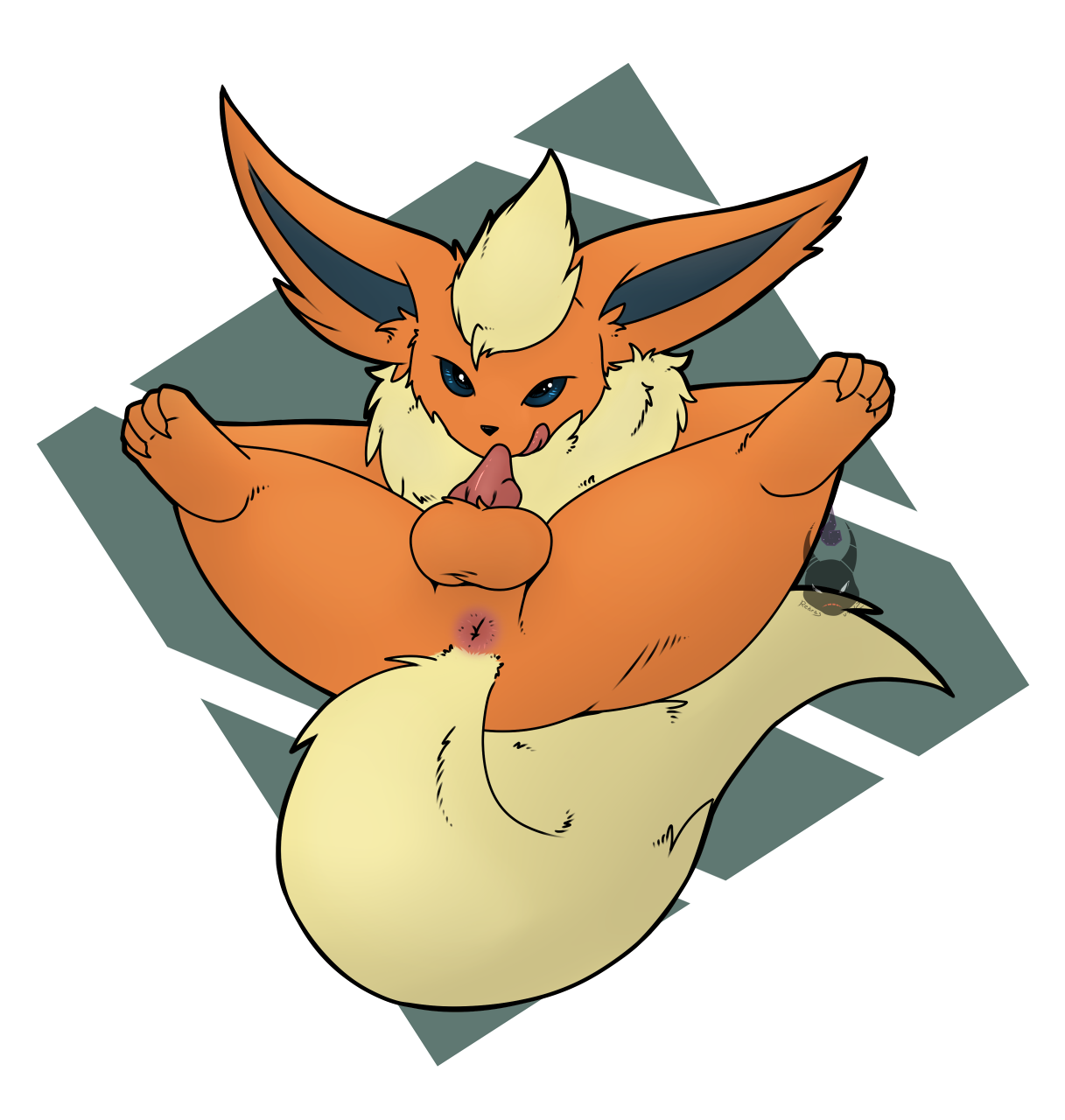 Rule34 – If it exists, there is porn of it / redras shoru, eeveelution, flareon / 340795