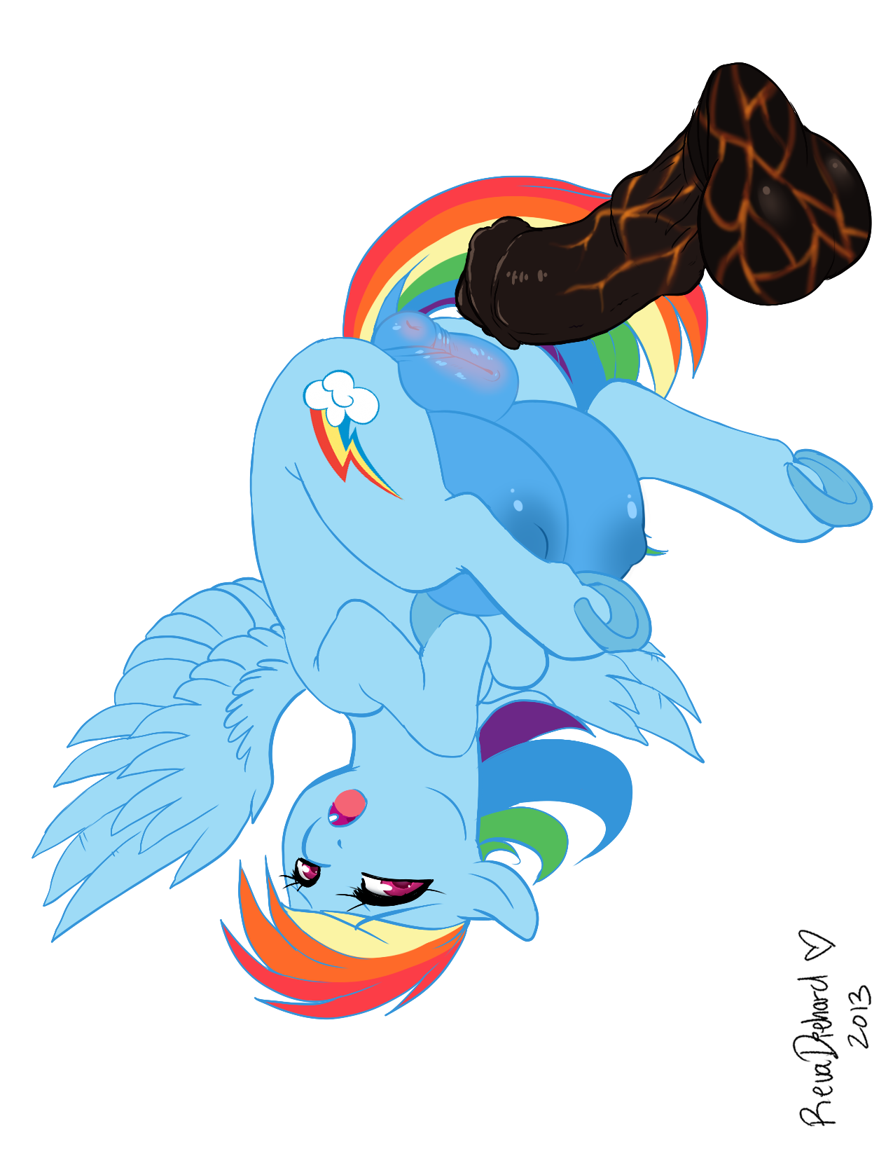 Rule34 – If it exists, there is porn of it / revadiehard, rainbow dash (mlp) / 341069