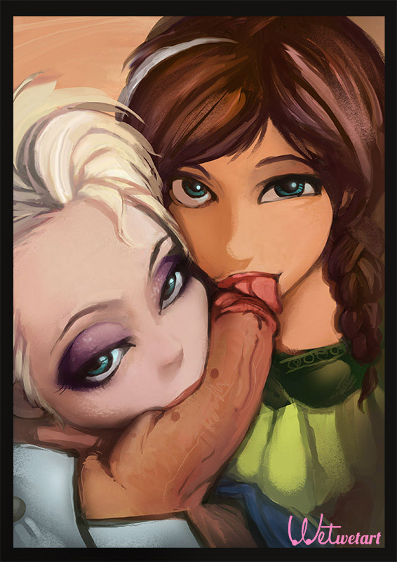 Rule34 – If it exists, there is porn of it / wetwetart, anna (frozen), elsa (frozen) / 341084