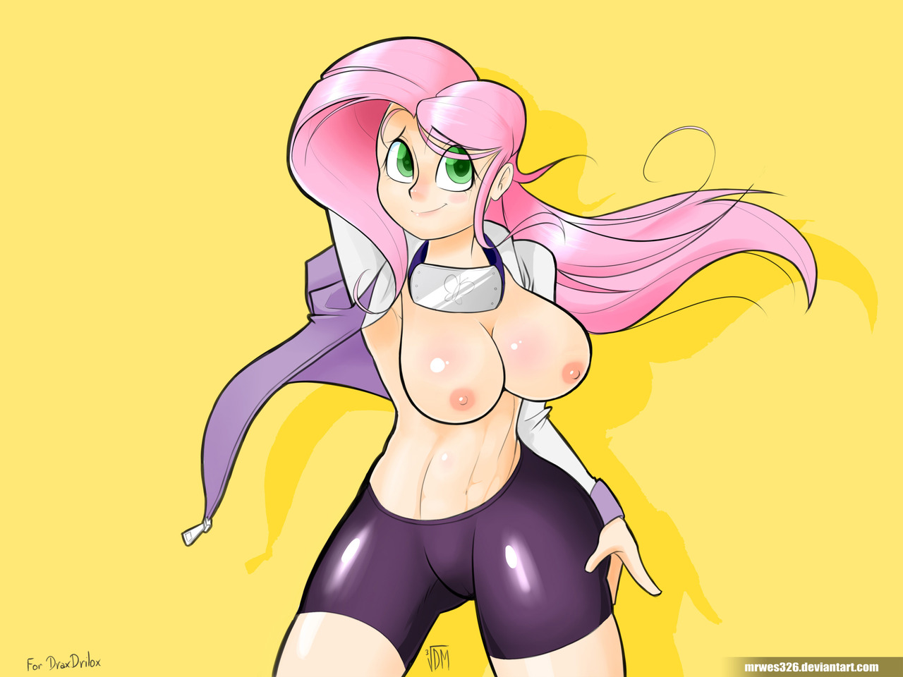 Rule34 – If it exists, there is porn of it / mrwes, fluttershy (mlp), hyuuga hinata / 341187