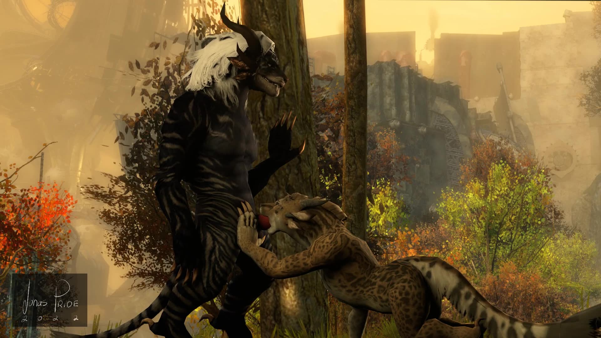 Rule34 – If it exists, there is porn of it / jonas-pride, charr, zajji / 8712797