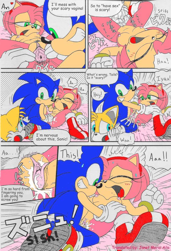 Rule34 – If it exists, there is porn of it / amy rose, sonic the hedgehog, tails / 342145