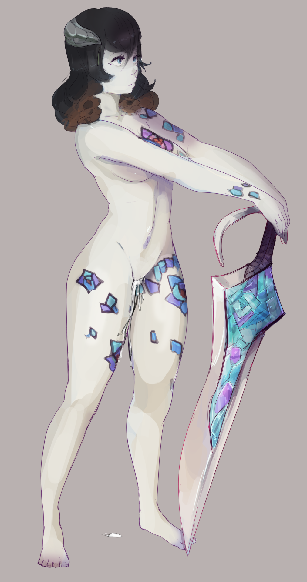 Rule34 – If it exists, there is porn of it / tingtongten, miriam (bloodstained) / 342242