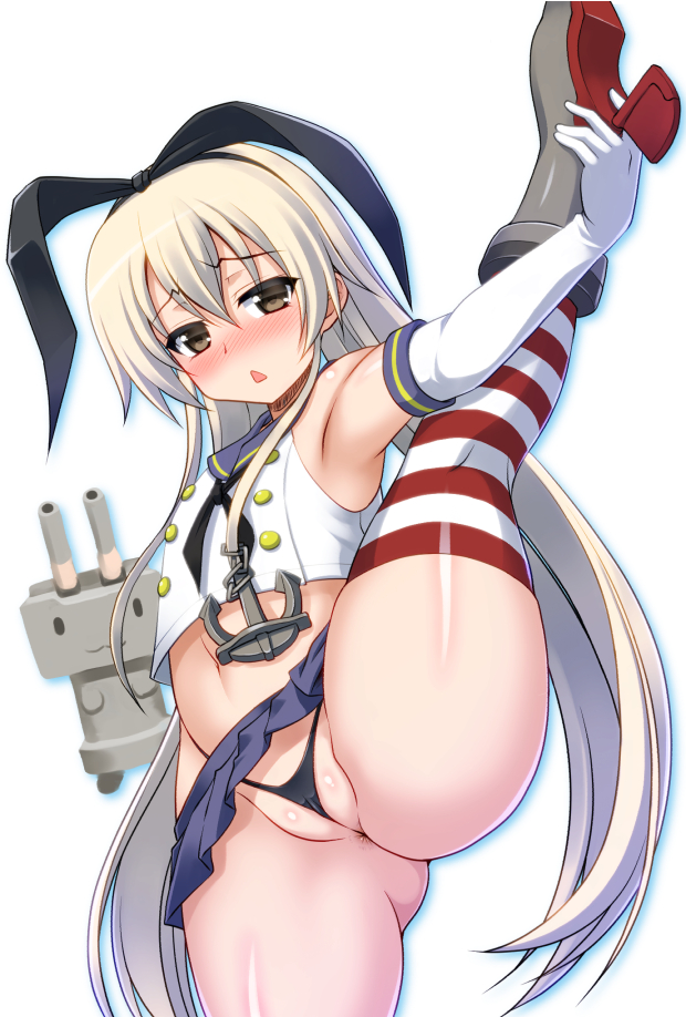 Rule34 – If it exists, there is porn of it / hormone koijirou, rensouhou-chan, shimakaze (kantai collection) / 343237