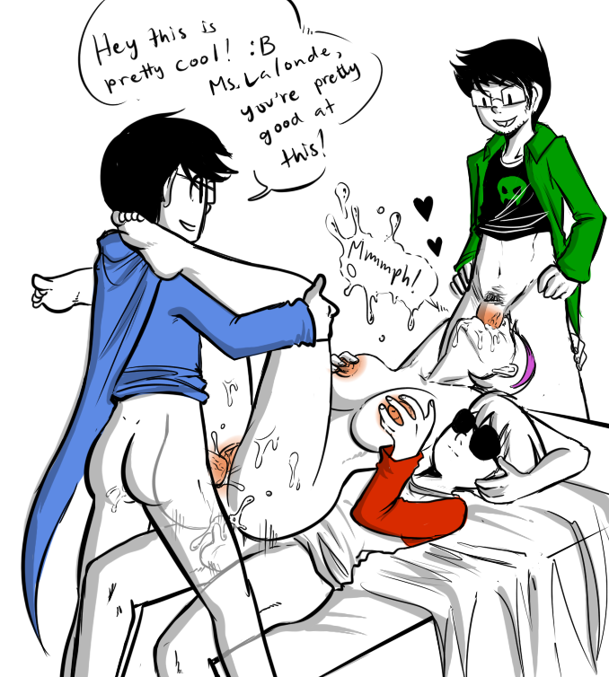 Rule34 – If it exists, there is porn of it / crablouse, dave strider, jake english, john egbert, rose lalonde / 344193