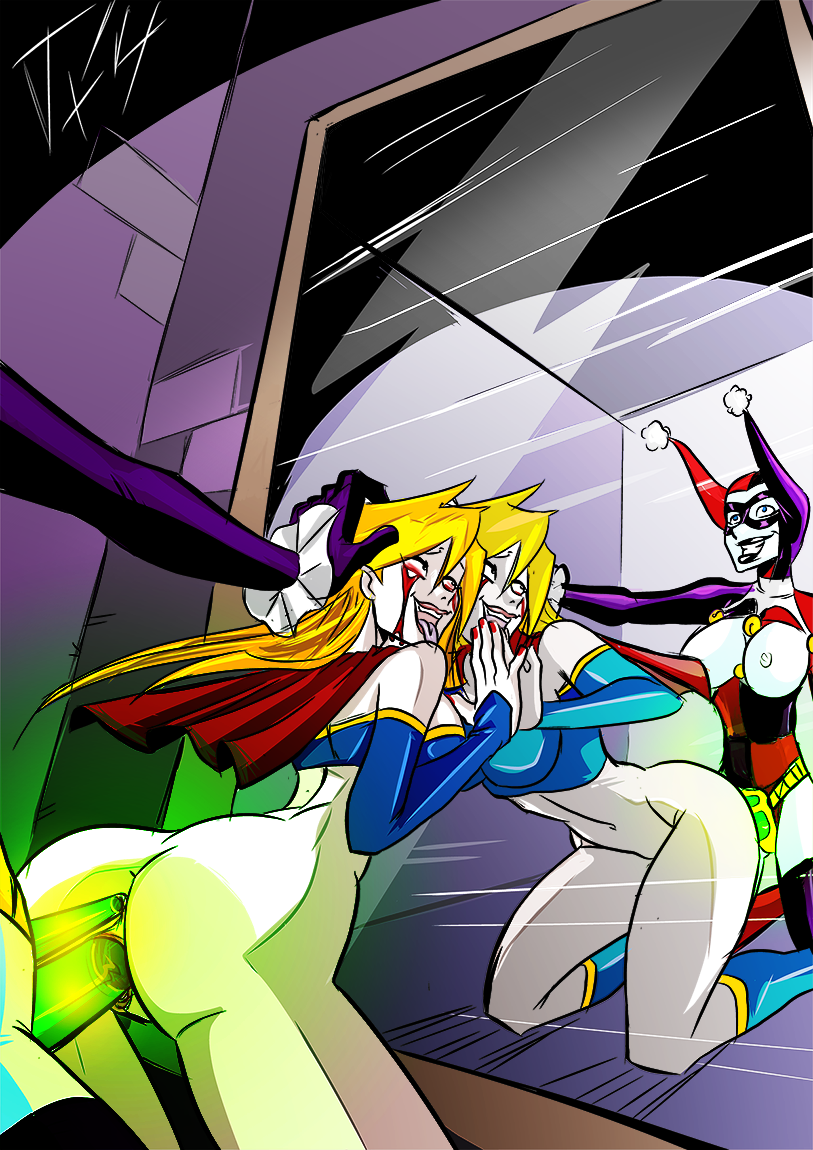 Rule34 – If it exists, there is porn of it / traumwelt, harley quinn, supergirl / 344541