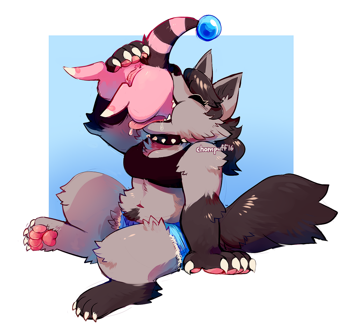 Rule34 – If it exists, there is porn of it / flaaffy, mightyena / 344661