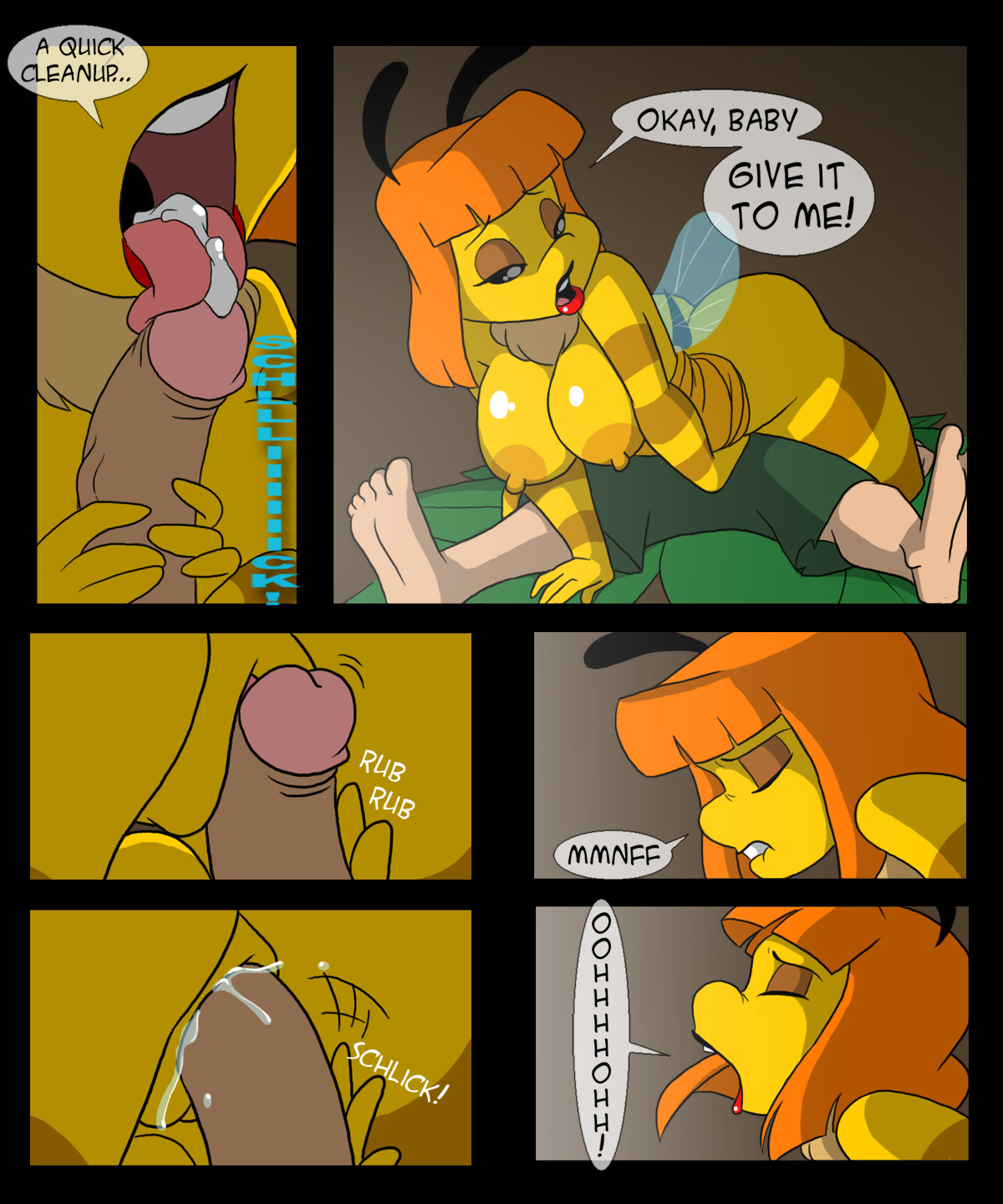 Rule34 – If it exists, there is porn of it / aeolus06, hanna, hanna hunny bee, hunny, original character / 344969