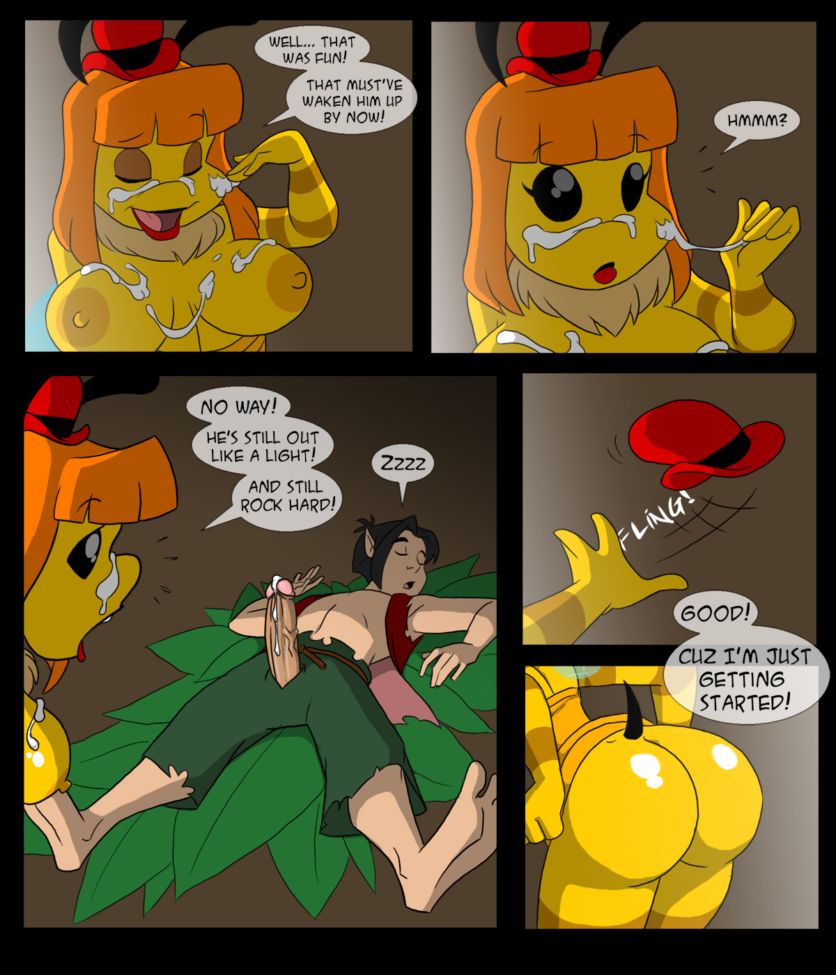 Rule34 – If it exists, there is porn of it / aeolus06, hanna, hanna hunny bee, hunny, original character / 344974