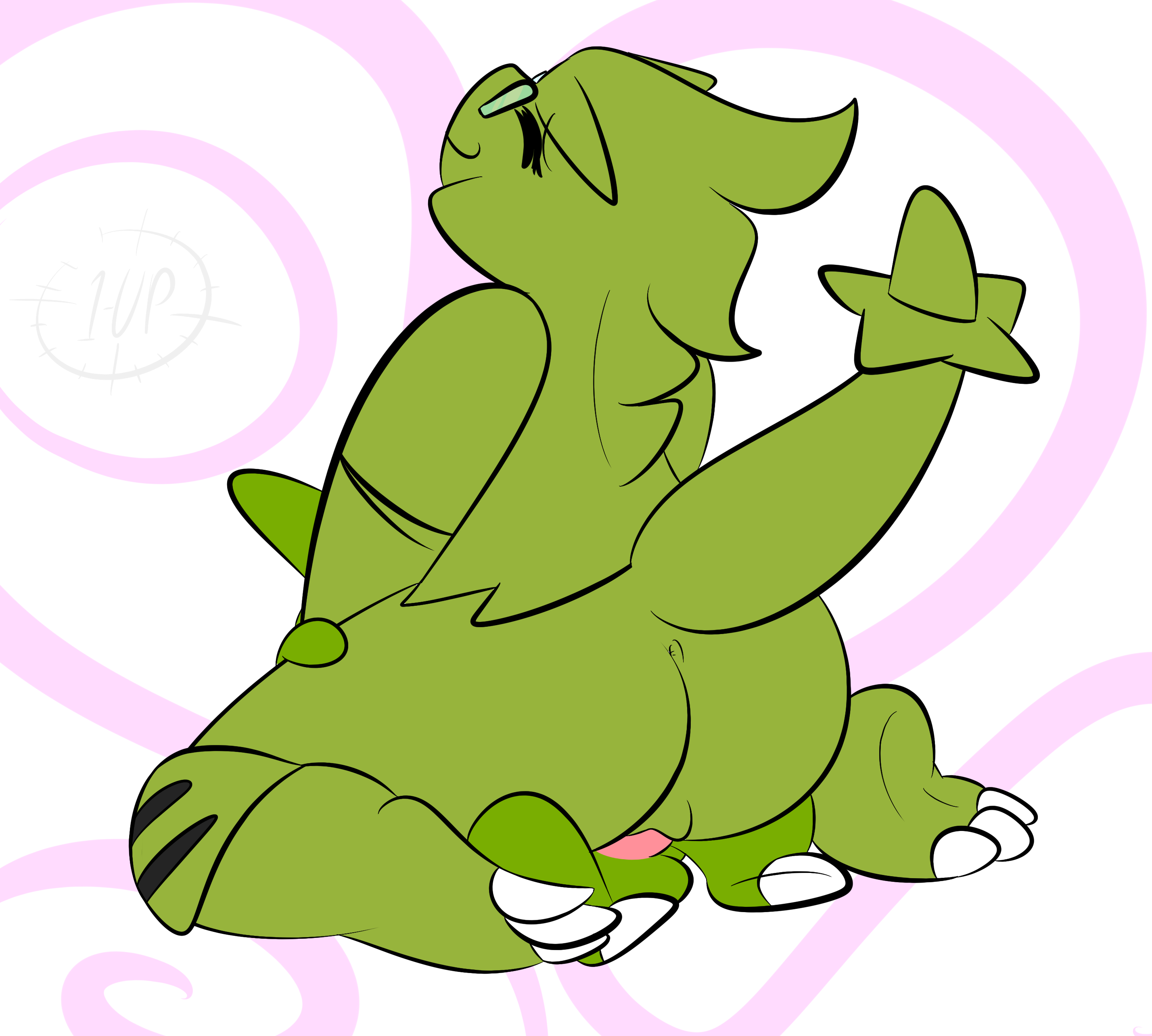 Rule34 – If it exists, there is porn of it / 1-upclock, jay (1-upclock), larvitar, milftar, mira (1-upclock), tyranitar / 345178