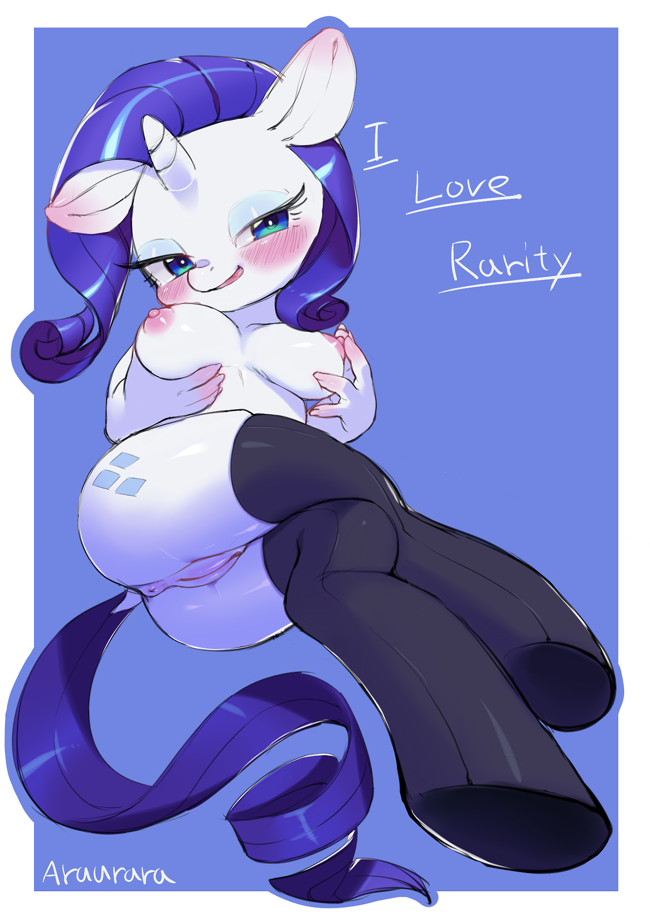 Rule34 – If it exists, there is porn of it / aruurara, rarity (mlp) / 345187