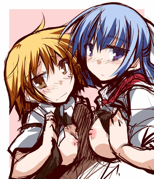 Rule34 – If it exists, there is porn of it / hemogurobin a1c, mai (touhou), yuki (touhou) / 345450