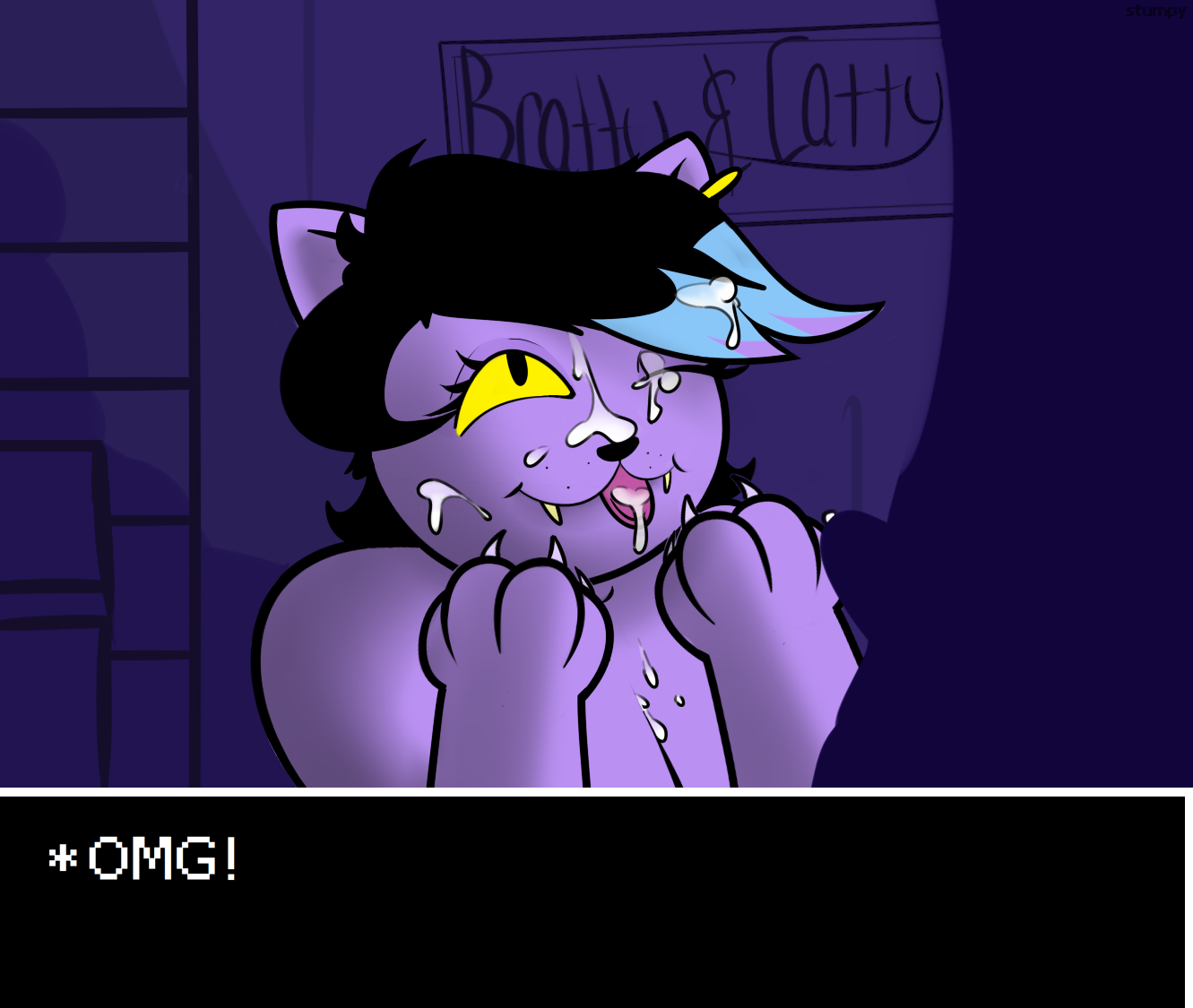Rule34 – If it exists, there is porn of it / stumpy, catty (undertale) / 345811
