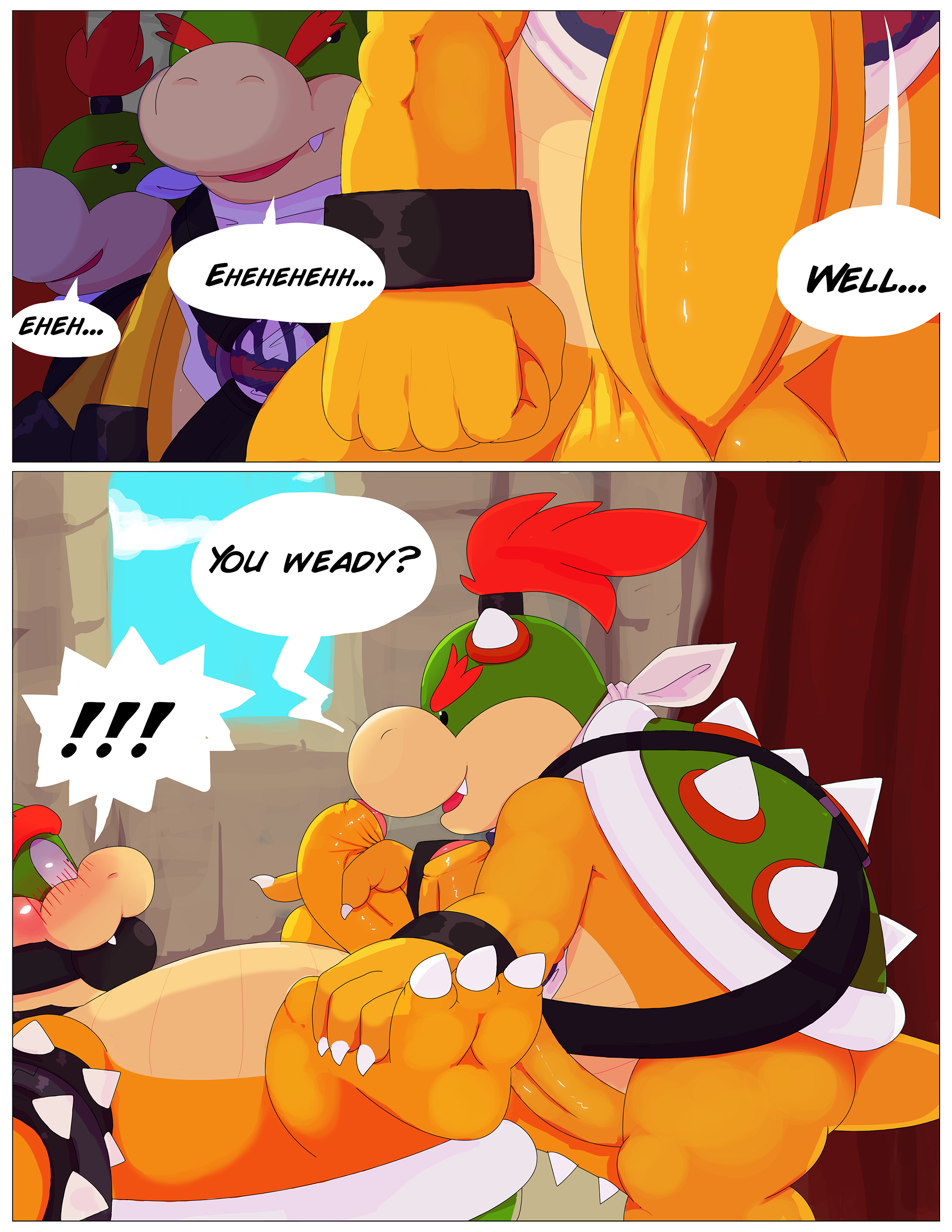 Rule34 – If it exists, there is porn of it / redemption3445, bowser, bowser jr., koopa / 346124
