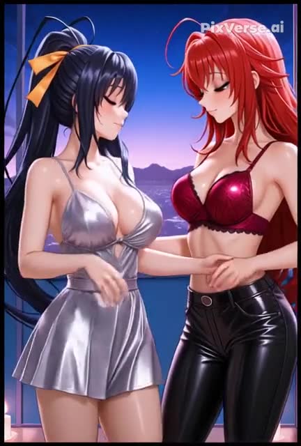 Rule34 – If it exists, there is porn of it / akeno himejima, rias gremory, sapphic / 8713980